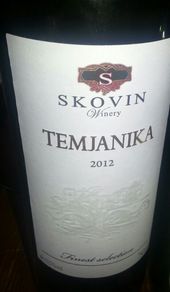 Skovin Temjanika 2012 | Macedonische wijn