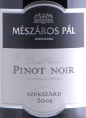 Een unieke Pinot Noir smaak van Mészáros