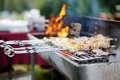 Gegrilde Lamskebab met Shiraz