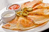 Quesadilla recept | Quesadilla puntjes met mozarella