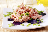 Zelfgemaakte tonijnsalade